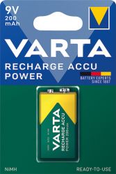VARTA nabíjecí baterie 56722 9V blok 200 mAh, Ni-MH