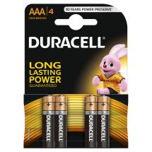 Baterie Duracell BASIC AAA LR03 BL4 - 4 kusy