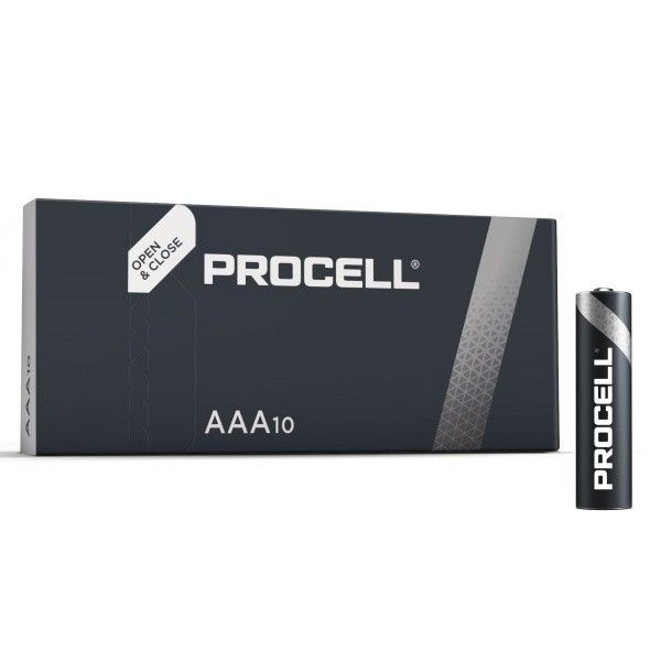 baterie Duracell PROCELL LR03 AAA papír. krabička 10kusů 
