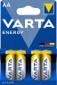 1 - baterie VARTA Energy alkaline 4106 AA LR6 BL4 
