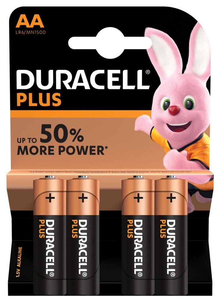 baterie Duracell PLUS LR06 AA tužka BL 4kusy  