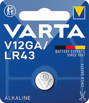 VARTA V 12 GA LR43 