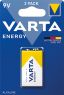 1 - baterie VARTA Energy alkaline 4122 9V LR22 1KS 