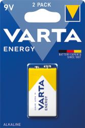 baterie VARTA Energy alkaline 4122 9V LR22 1KS