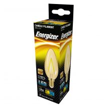 Energizer LED Filament GOLD 2,6W (Eq 25W) E14, S12861, tvar svíčka