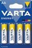 1 - VARTA Energy alkaline 4106 AA LR6 BL4 
